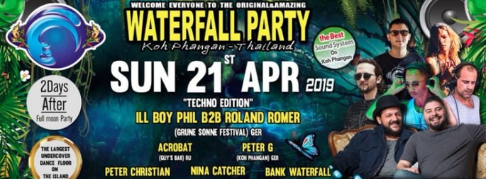 Waterfall Party