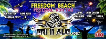 Freedom Beach Festival Koh Tao Siam2nite